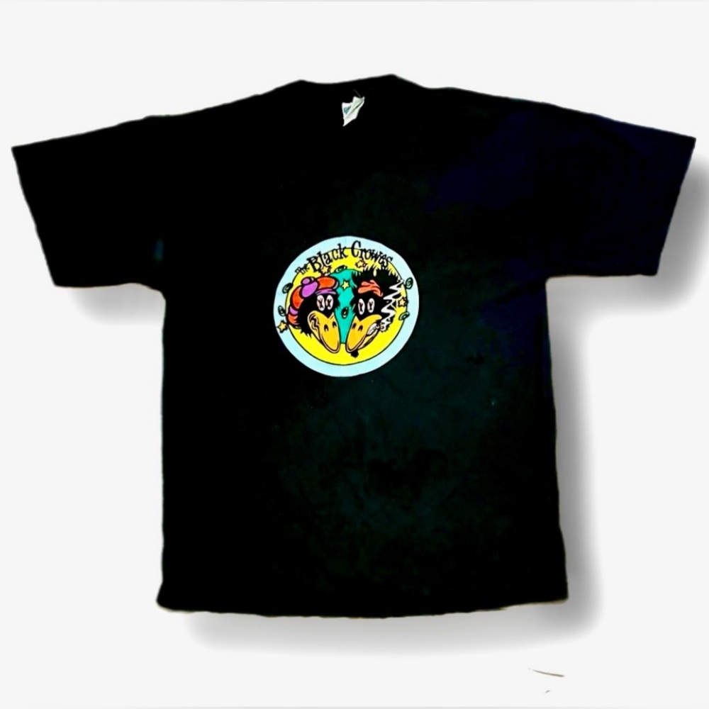 Vintage Black Crows 90s band tee size L - Picture 3 of 5